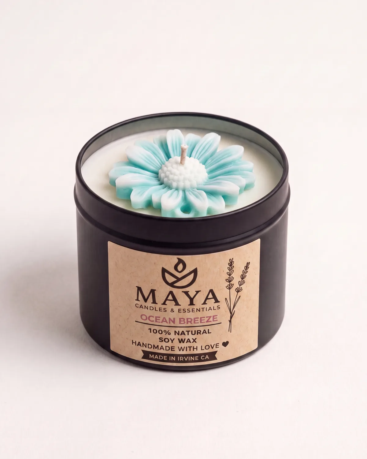 Maya Ocean Breeze soy candle